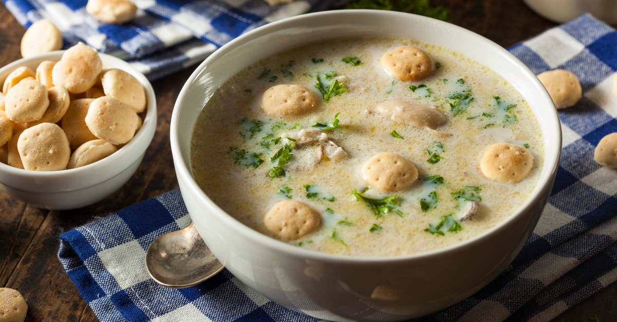Oyster Stew with Coconut Milk